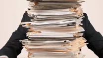 Stack of paper